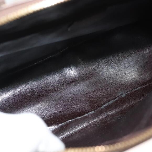 GUCCI Hand Bag Leather Brown Gold 000 1998 000 1998 - Picture 16 of 16